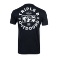 Load image into Gallery viewer, Black Circle Logo Tee - Triple B Outdoors