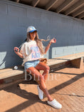 Load image into Gallery viewer, Sunny Days & Double Plays Graphic Tee on Ivory - Triple B Outdoors