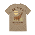 Load image into Gallery viewer, Whitetail Deer Moon Triple B Pocket Tee - Triple B Outdoors