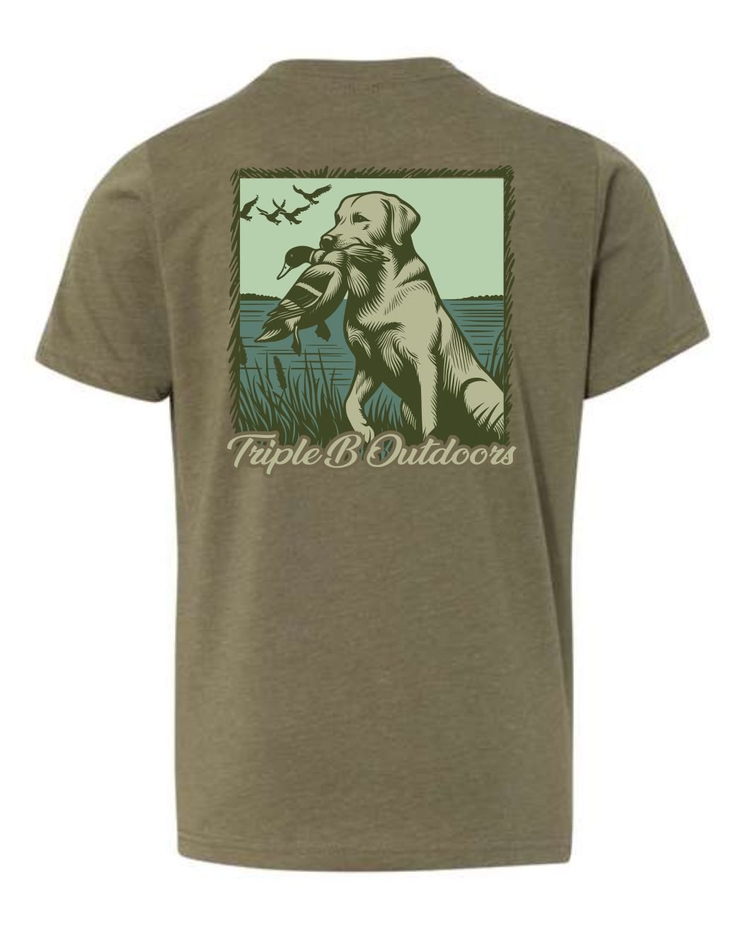 Youth Dog Tee - Triple B Outdoors