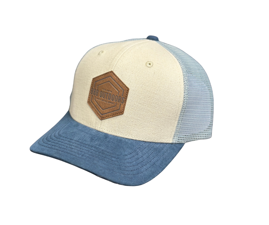 Tri-Color Blue Triple B Hat