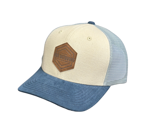 Tri-Color Blue Triple B Hat