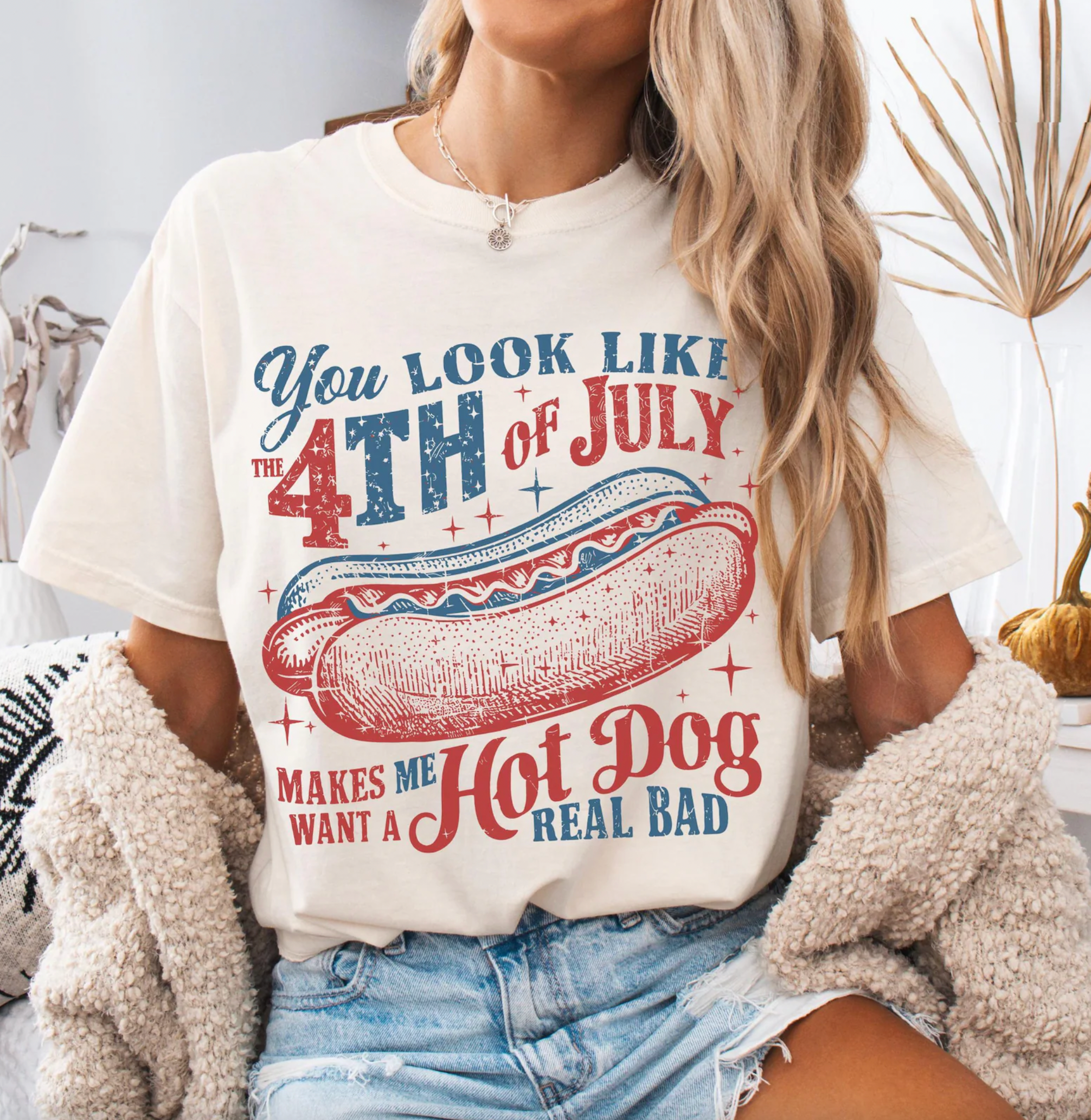 You Look Like The 4th Of July America T-Shirt 
