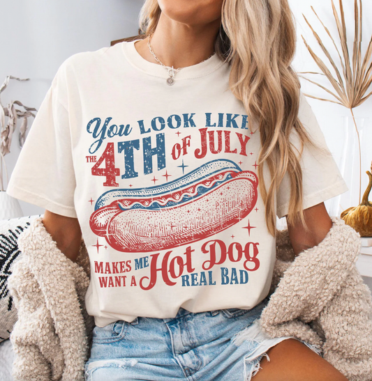 You Look Like The 4th Of July America T-Shirt 