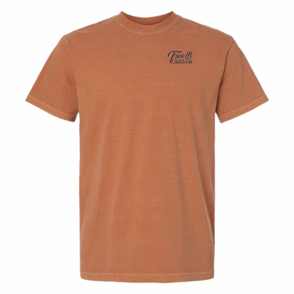 Rust Bass Logo Triple B Tee