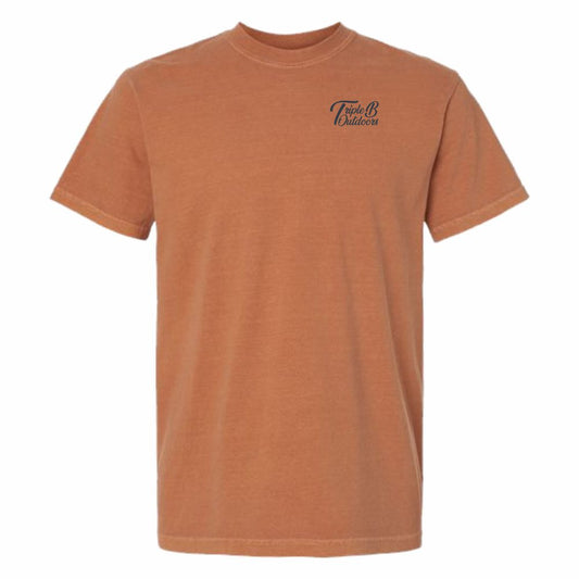Rust Bass Logo Triple B Tee