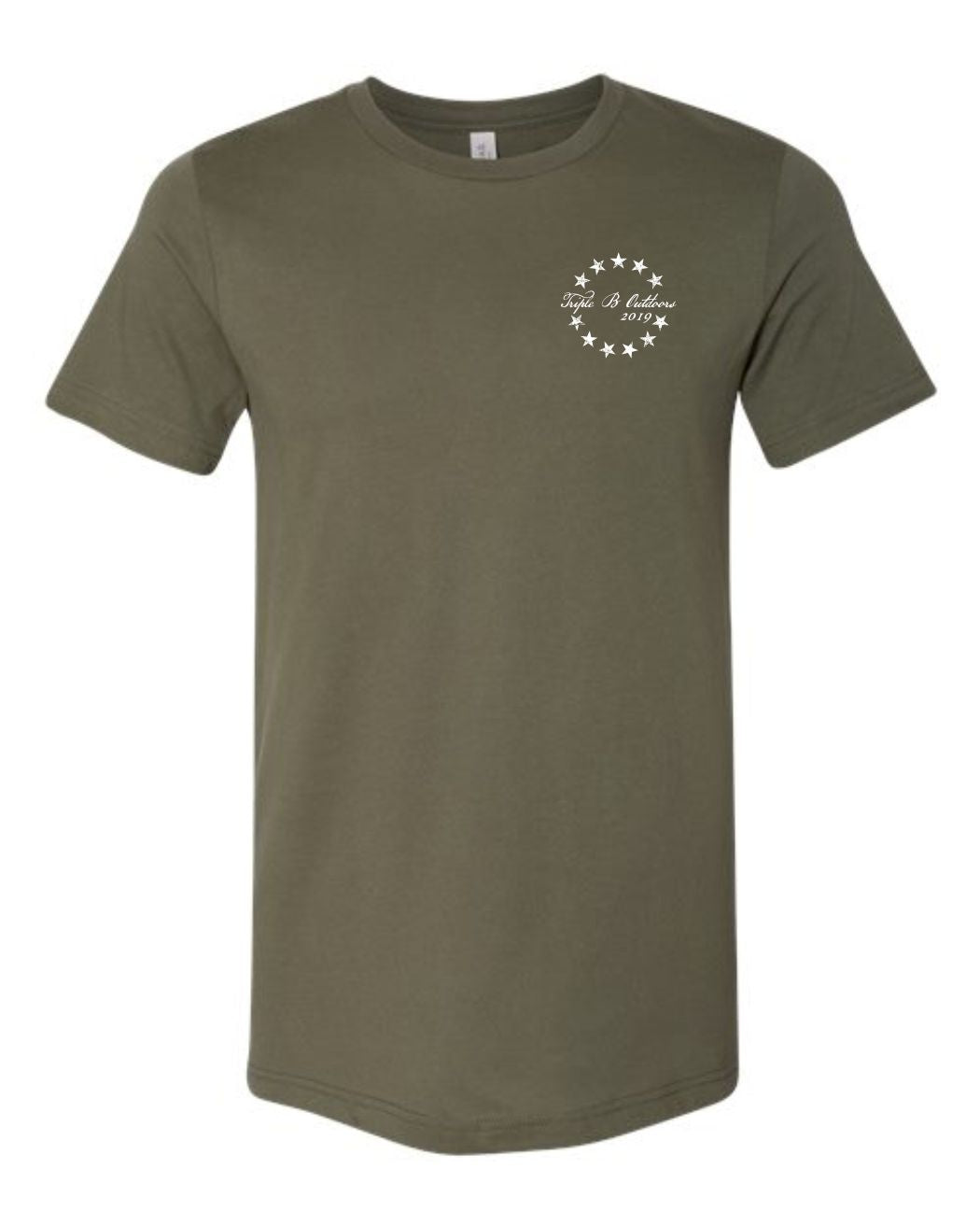 Military Green "We The People" T-Shirt