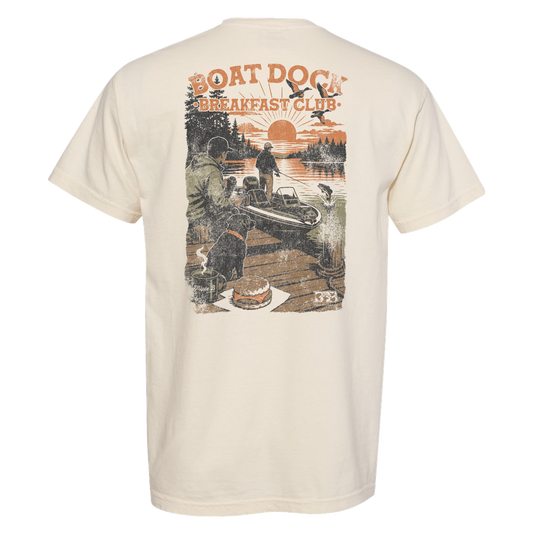 Boat Dock Breakfast Tee