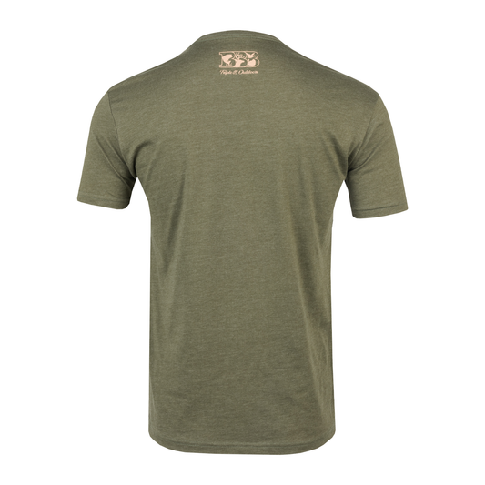 Green Camo Logo Tee