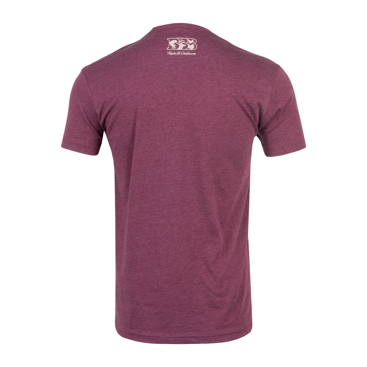 Maroon Woodgrain Tee