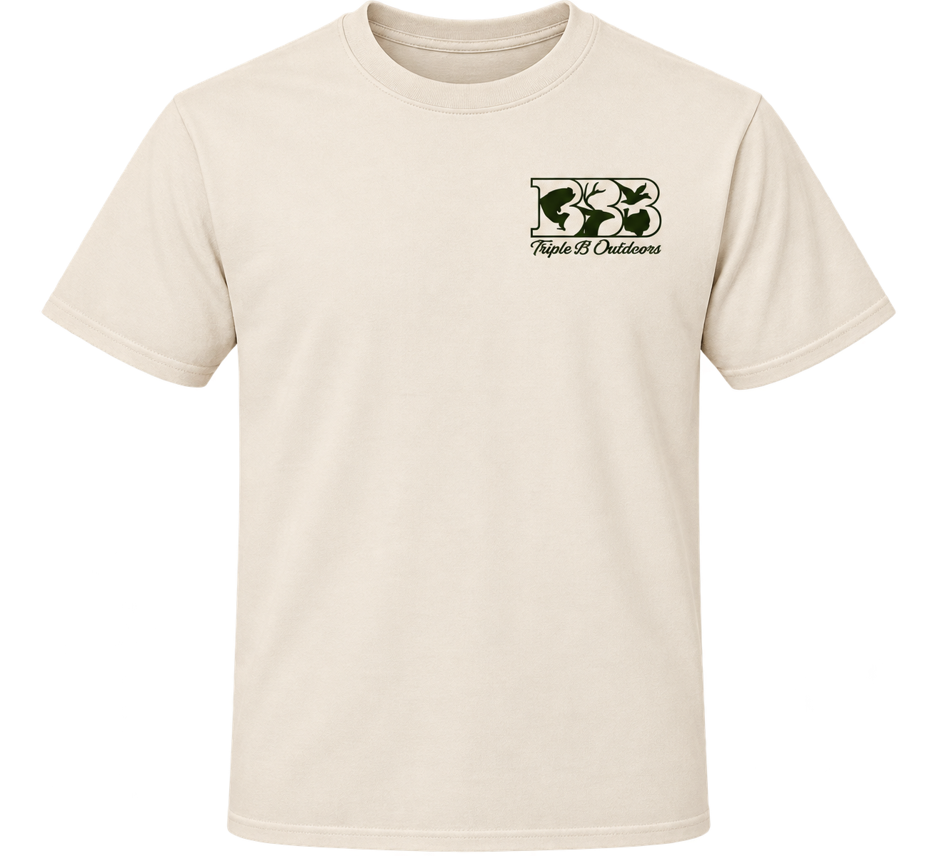 Triple B Cream Bass Tee