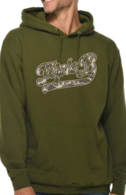 Army Green Triple B Hoodie