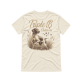 Load image into Gallery viewer, Dog Field Script Triple B Pocket Tee
