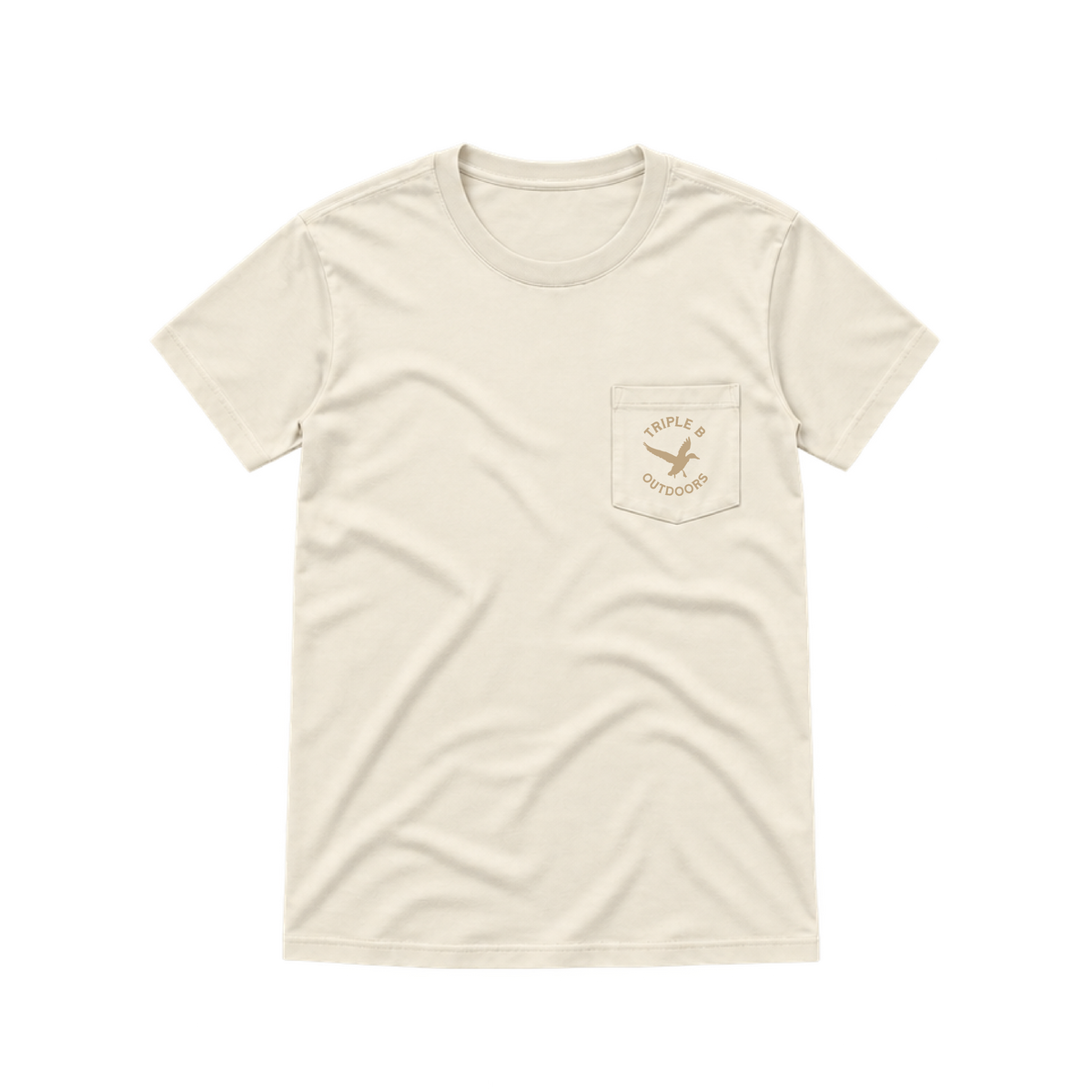 Dog Field Script Triple B Pocket Tee