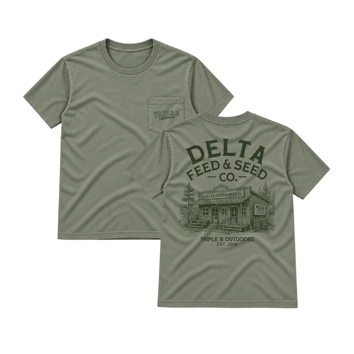 Delta Feed & Seed Triple B Tee