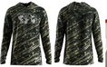 Load image into Gallery viewer, Honeycomb Dri-Fit Fishing Hoodie- Emerald Green and Gold
