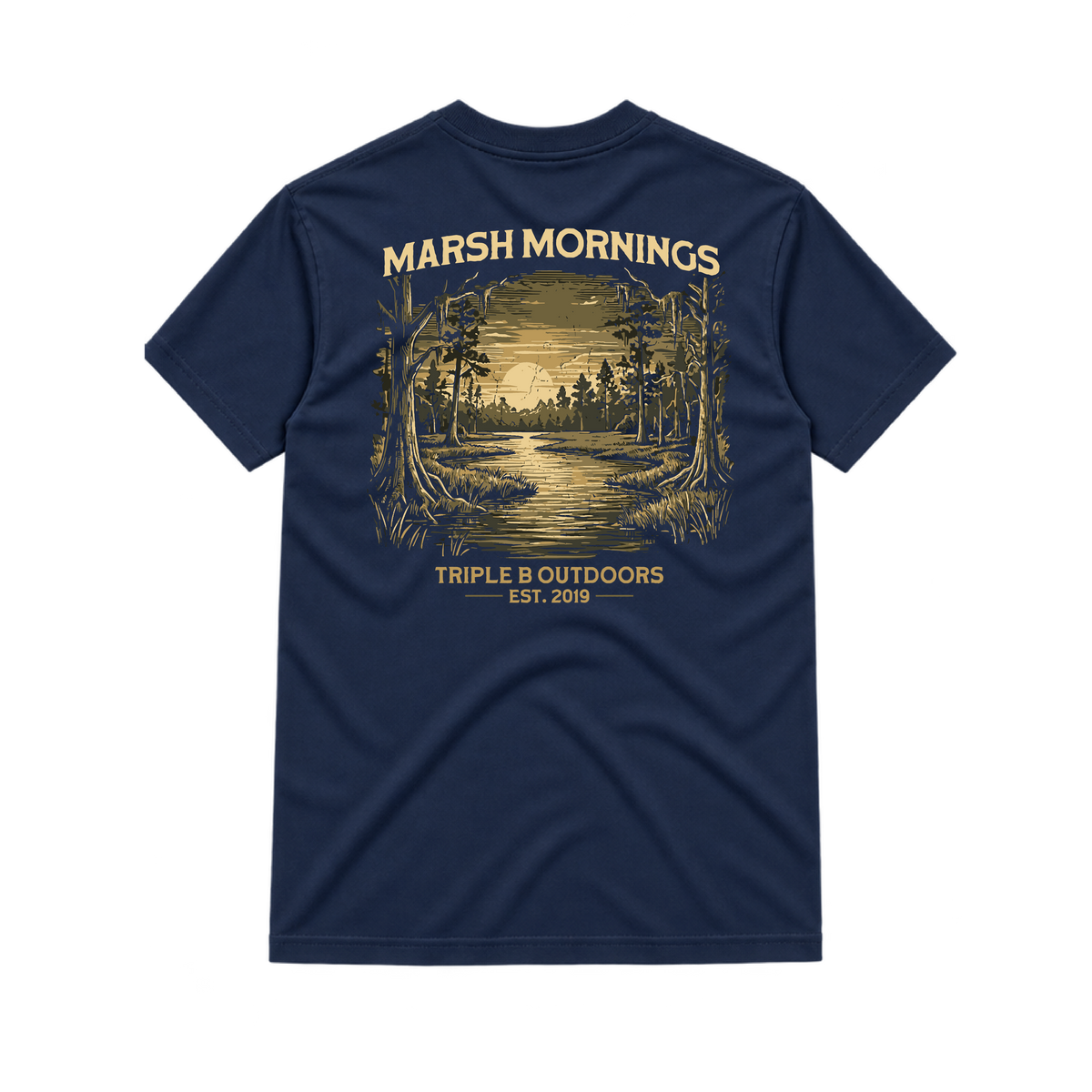 Marsh Mornings Triple B Tee