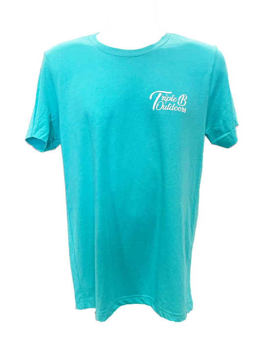 Triple B Outdoors T-Shirt- Ocean Blue