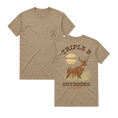 Load image into Gallery viewer, Whitetail Deer Moon Triple B Pocket Tee
