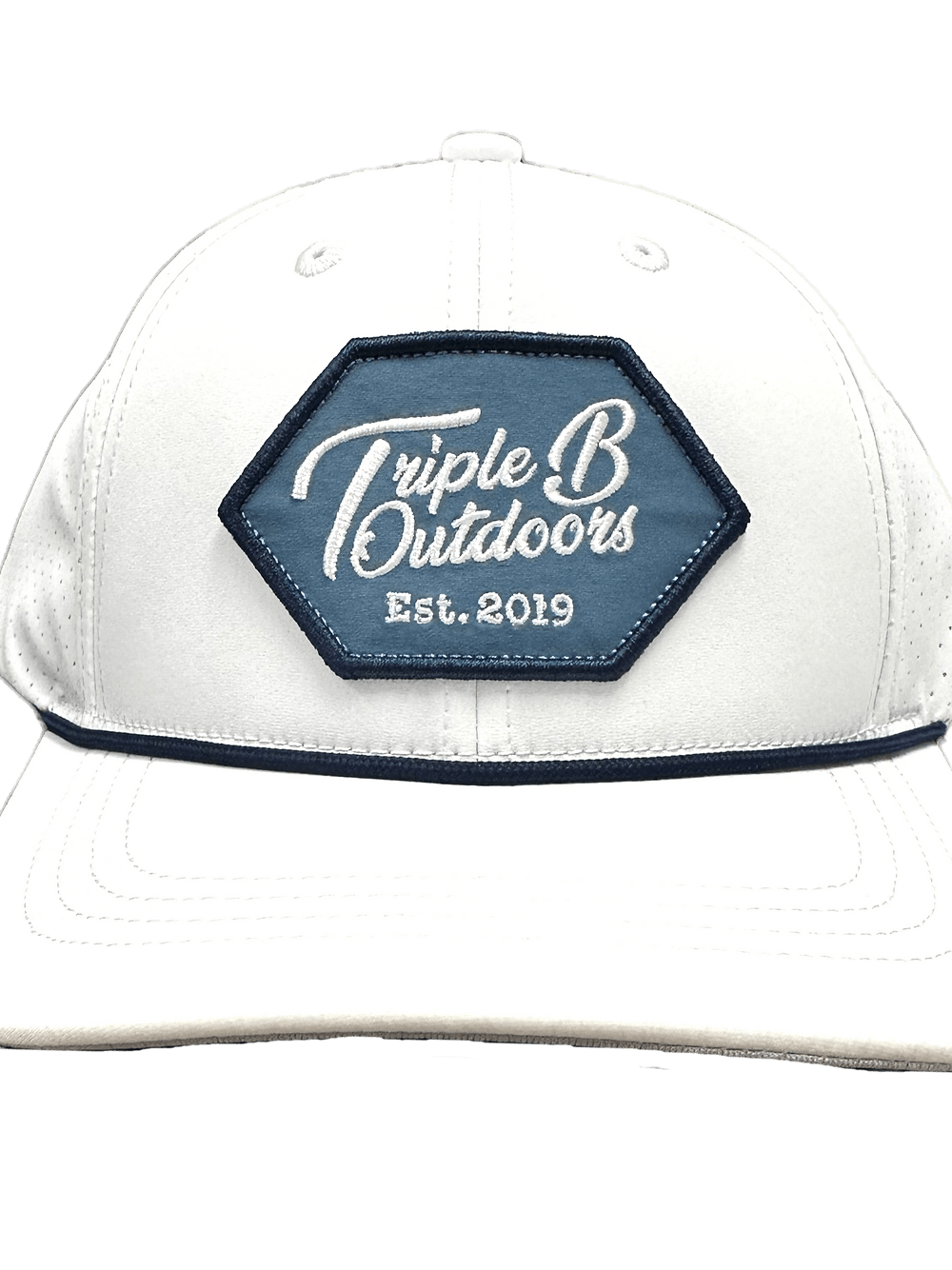 All White Performance Cap - Triple B Outdoors