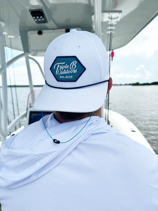 All White Performance Cap - Triple B Outdoors