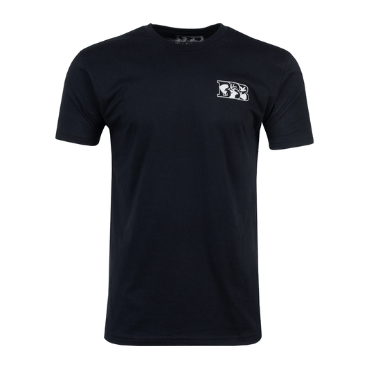 Black Circle Logo Tee - Triple B Outdoors