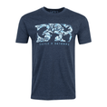 Load image into Gallery viewer, Blue Camo Logo Tee - Triple B Outdoors
