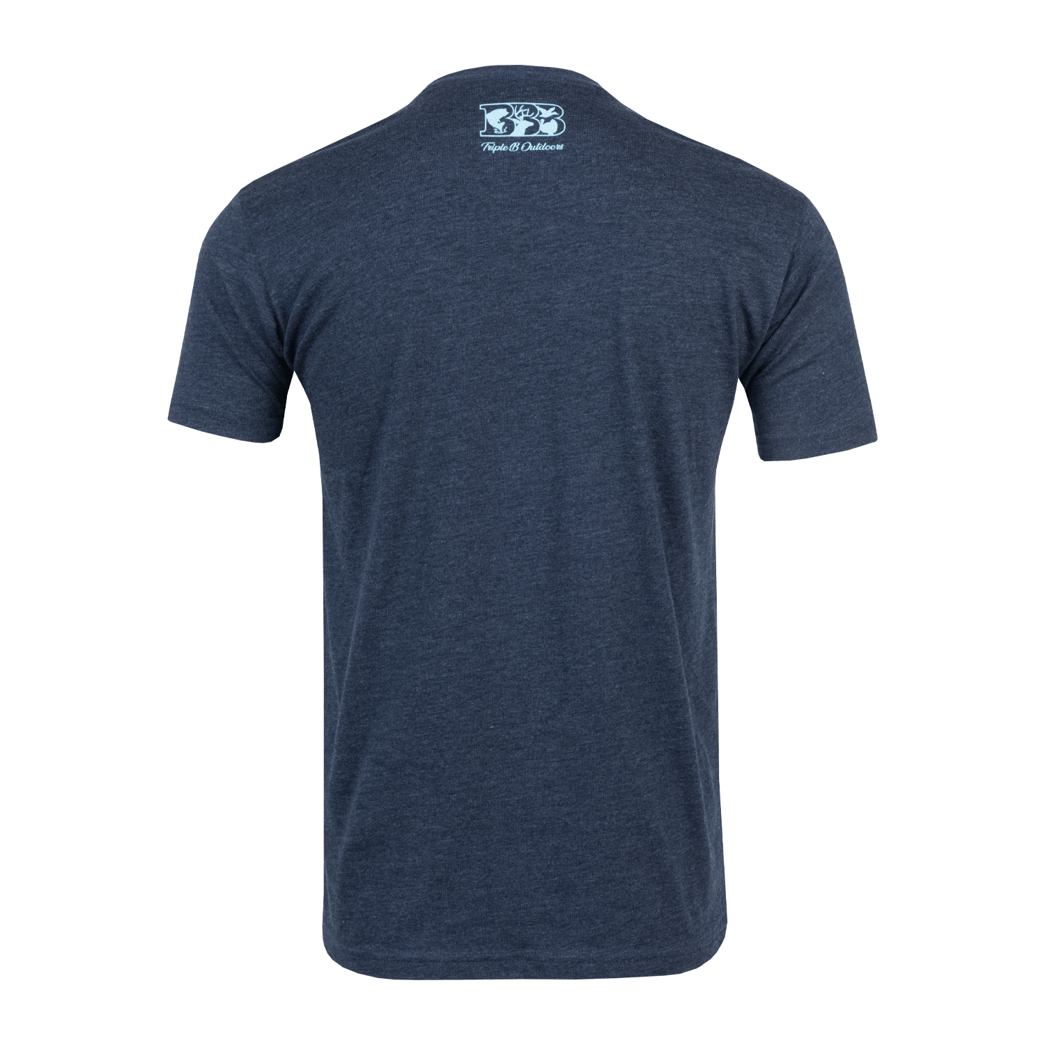 Blue Camo Logo Tee - Triple B Outdoors
