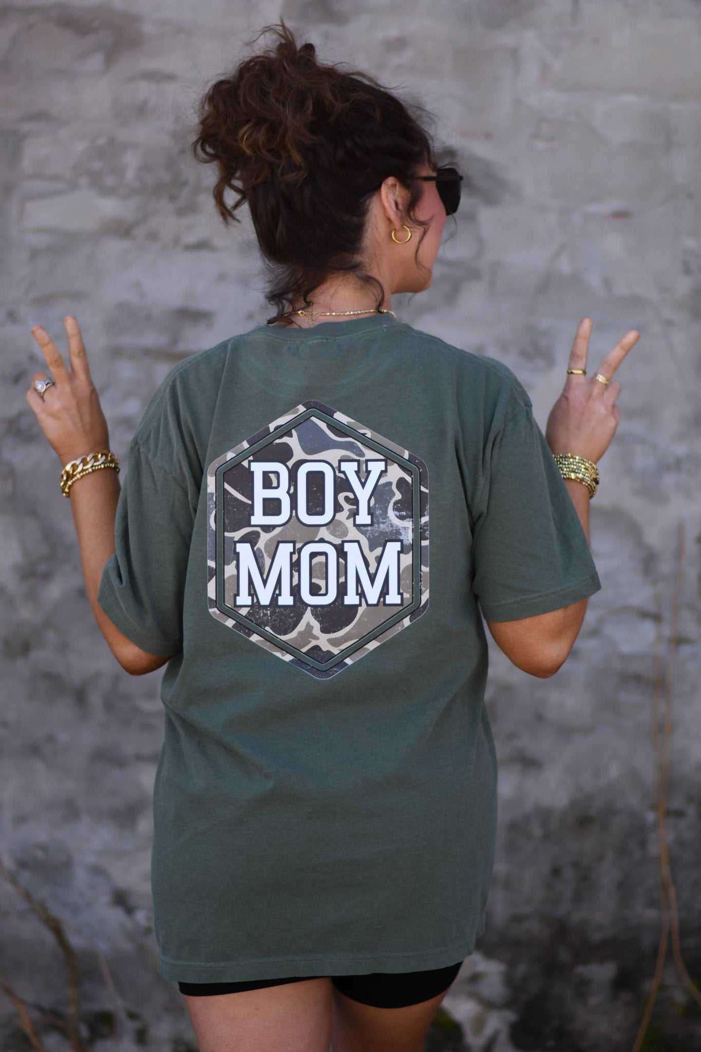 Boy Mom Camo Tee - Triple B Outdoors