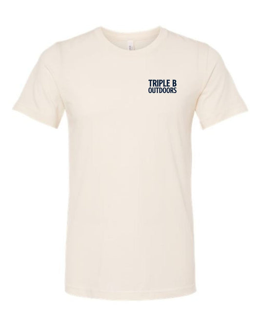 Cream Bass Fishing Shirt - Triple B Outdoors