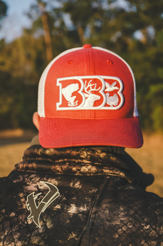 Crimson BBB Hat - Triple B Outdoors