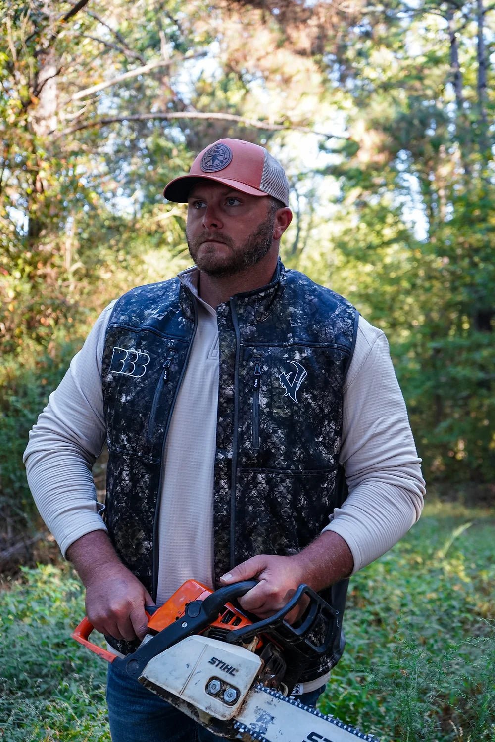 Deep Woods Vest - Vycah Camo BBB Edition - Triple B Outdoors