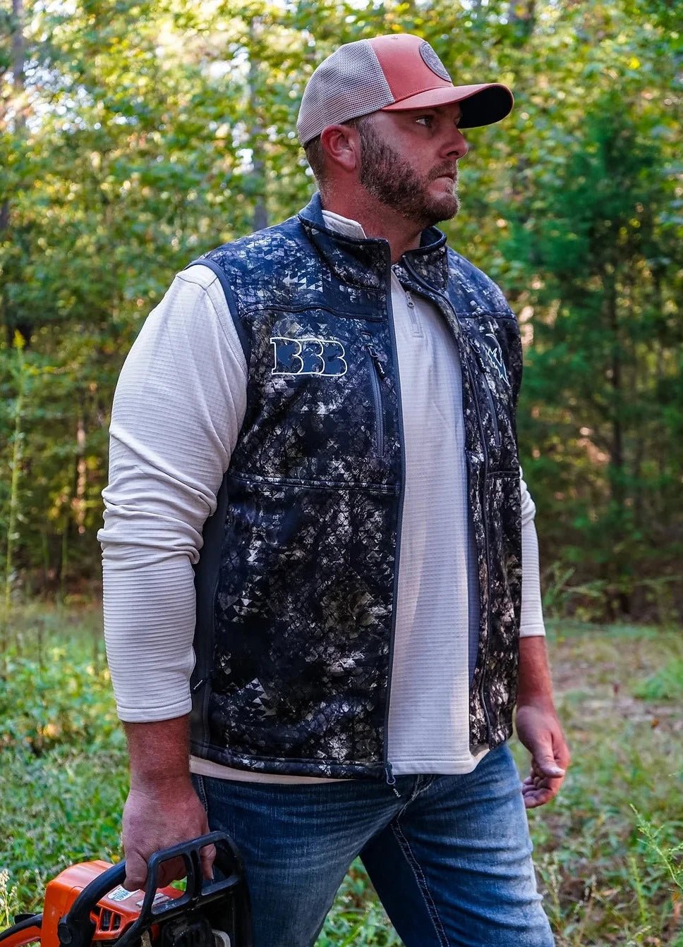 Deep Woods Vest - Vycah Camo BBB Edition - Triple B Outdoors