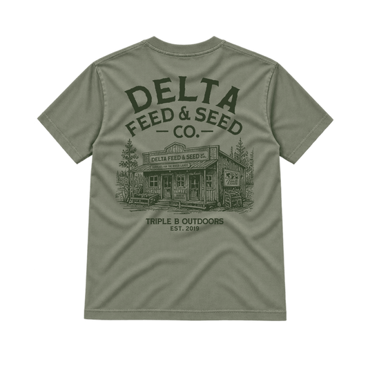 Delta Feed & Seed Triple B Tee - Triple B Outdoors