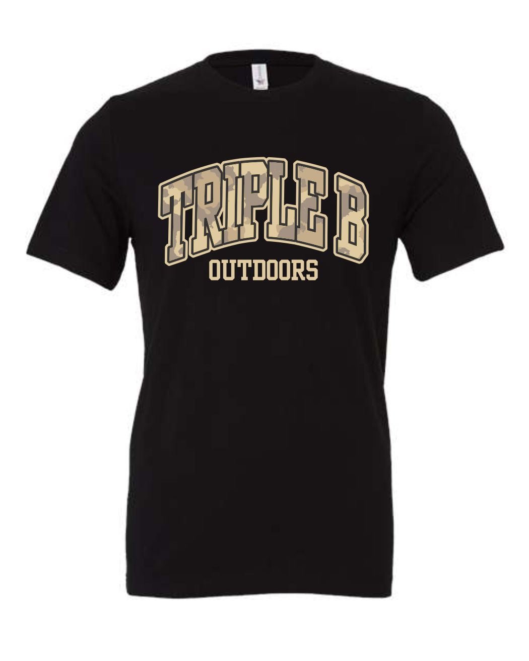 Duck Camo Varsity BBB Logo Tee - Triple B Outdoors