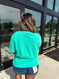 Load image into Gallery viewer, Sunshine & Iced Coffee Island Green Graphic Tee
