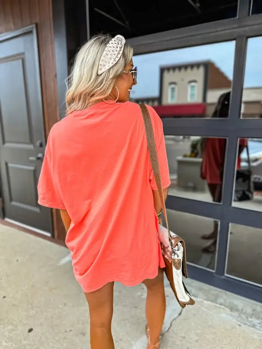 Peachy Puff Graphic Tee