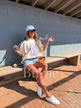 Load image into Gallery viewer, Sunny Days & Double Plays Graphic Tee on Ivory
