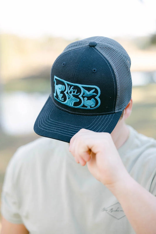 Fluorescent Teal Hat - Triple B Outdoors