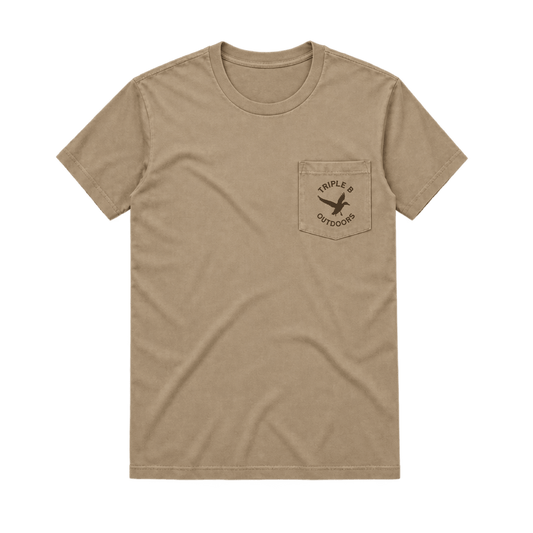 Flying Mallard Triple B Pocket Tee - Triple B Outdoors