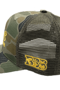 Load image into Gallery viewer, Gold Camo Hat - Triple B Outdoors
