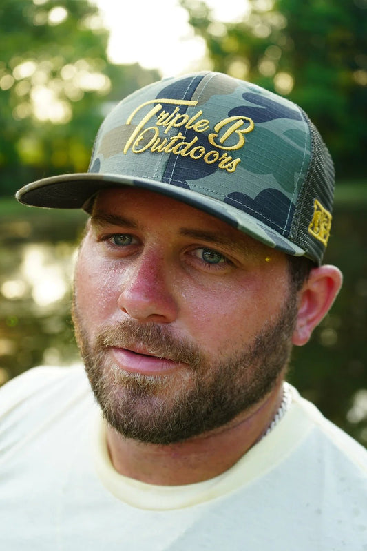 Gold Camo Hat - Triple B Outdoors