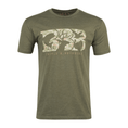 Load image into Gallery viewer, Green Camo Logo Tee - Triple B Outdoors
