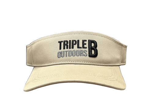 Khaki Visor - Triple B Outdoors
