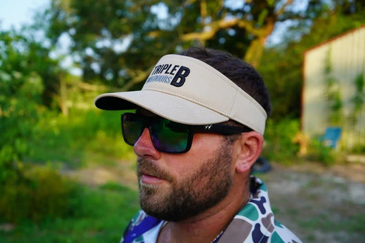 Khaki Visor - Triple B Outdoors