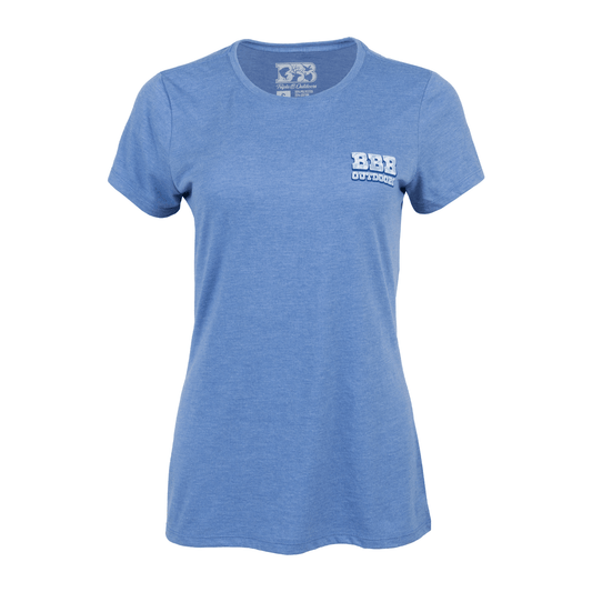 Ladies' Boots Fitted Tee - Triple B Outdoors