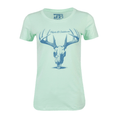 Load image into Gallery viewer, Ladies' Fitted Mint Skull Tee - Triple B Outdoors

