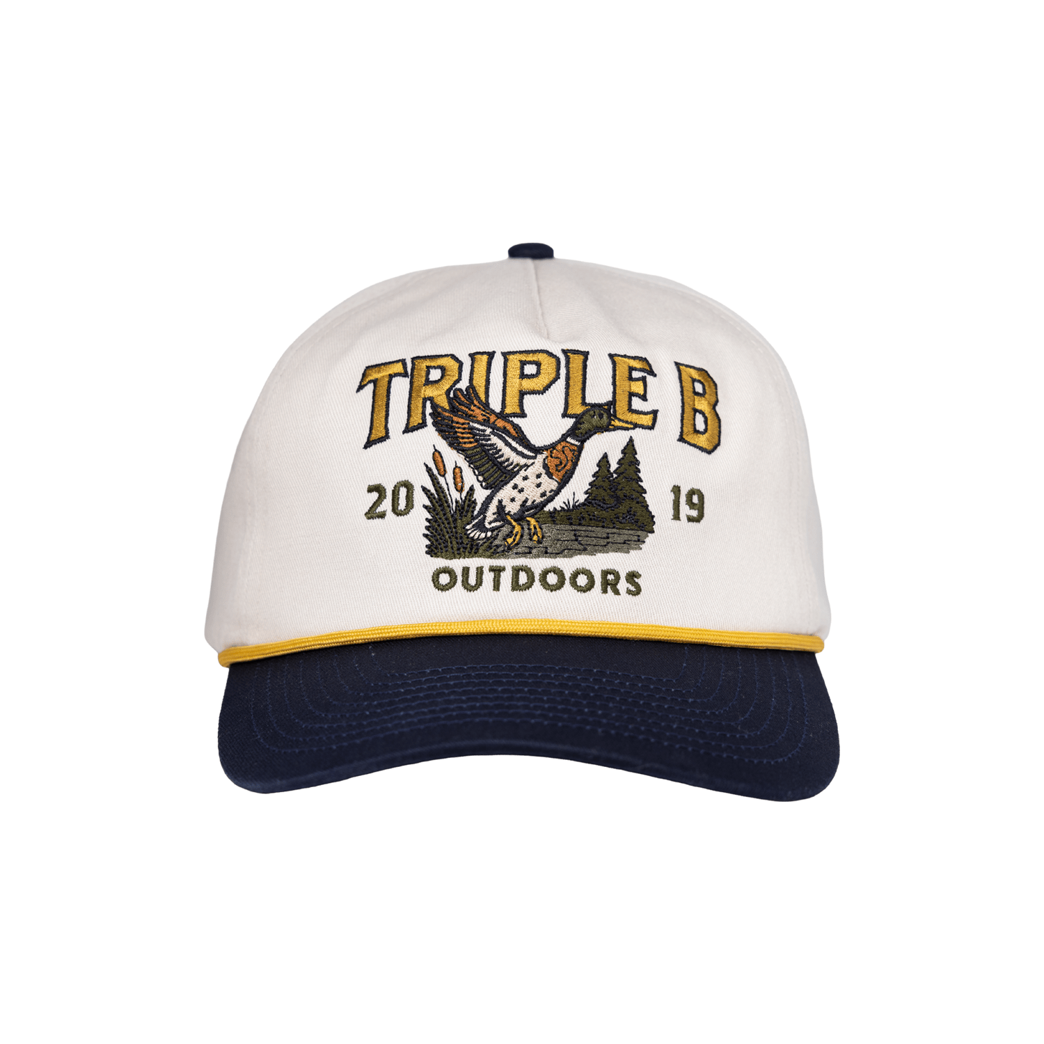 Mallard Cotton Unstructured Snapback - Triple B Outdoors