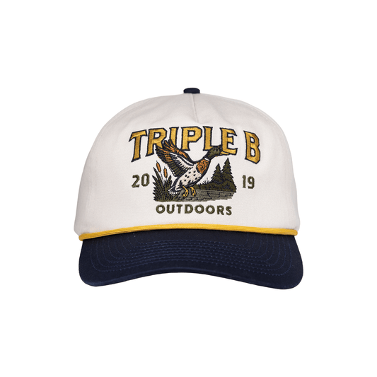 Mallard Cotton Unstructured Snapback - Triple B Outdoors
