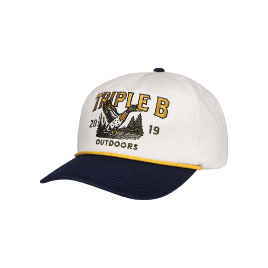 Mallard Cotton Unstructured Snapback - Triple B Outdoors